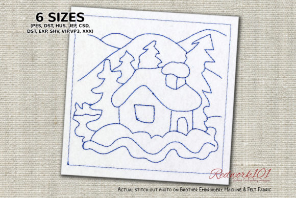 Ice House in Winter Bluework: A Designer's Review