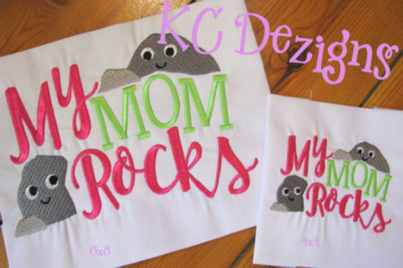 My Mom Rocks Applique Design: A Designer’s Review for Boutique Apparel