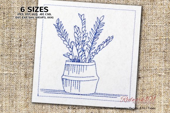 Pisces Plants Redwork: A Designer Review for Boutique Sweatshirts