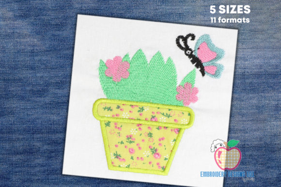 Plant Pot with Butterfly: A Designer's Review for Boutique Apparel