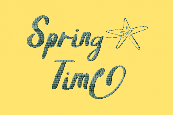 Spring Time: A Designer’s Honest Review of This Lettering Set for Boutique Apparel